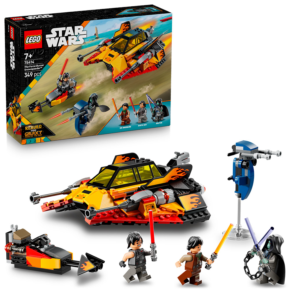The Force Burner Сніговий винищувач лего стар варс 75414 The Force Burner Сніговий винищувач