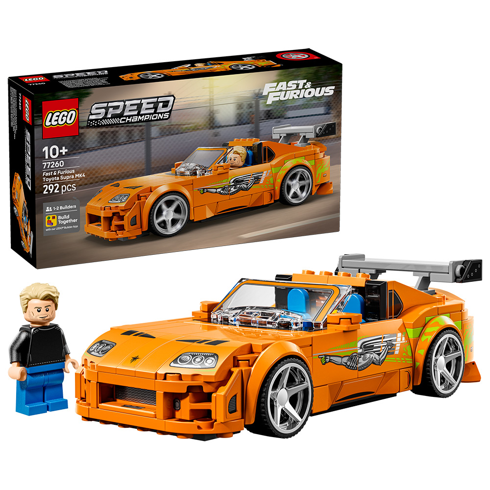 «Форсаж»: Toyota Supra MK4 лего speed champions 77260 «Форсаж»: Toyota Supra MK4