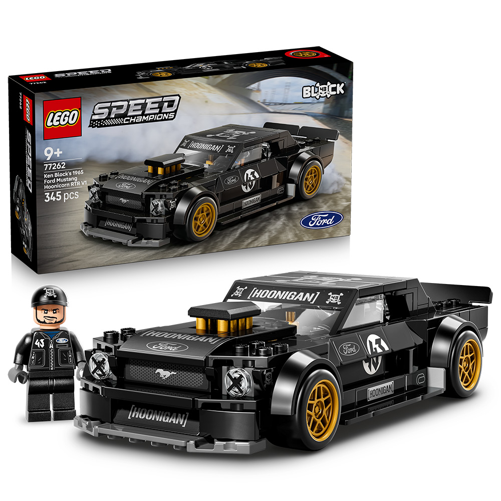 Ford Mustang Hoonicorn V1 '65 Ken Block лего speed champions 77262 Ford Mustang Hoonicorn V1 '65 Ken Block