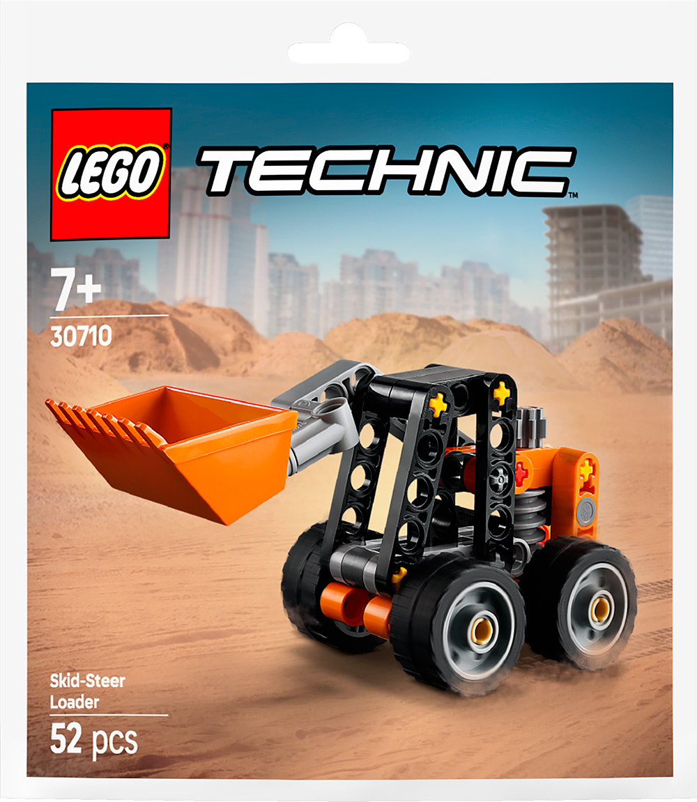 Мінінавантажувач lego technic 30710 Мінінавантажувач