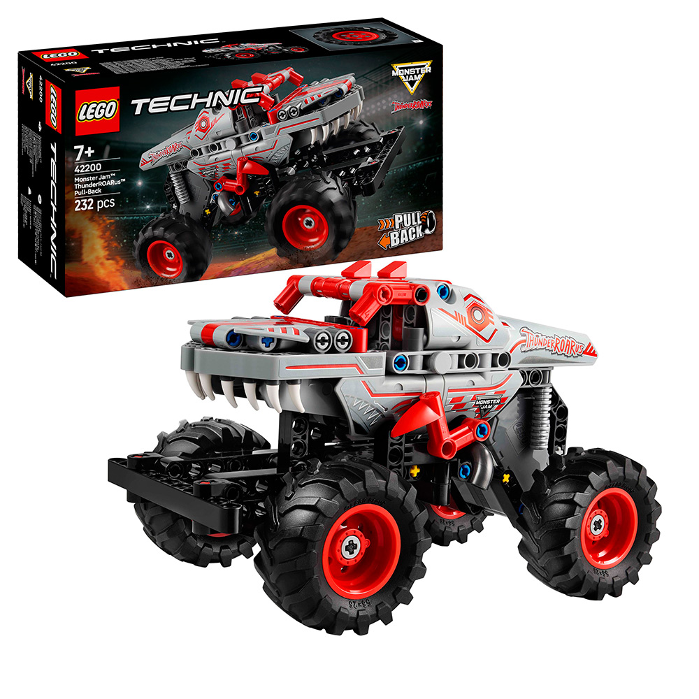Monster Jam™ ThunderROARus™ з інерційним двигуном lego technic 42200 Monster Jam™ ThunderROARus™ з інерційним двигуном
