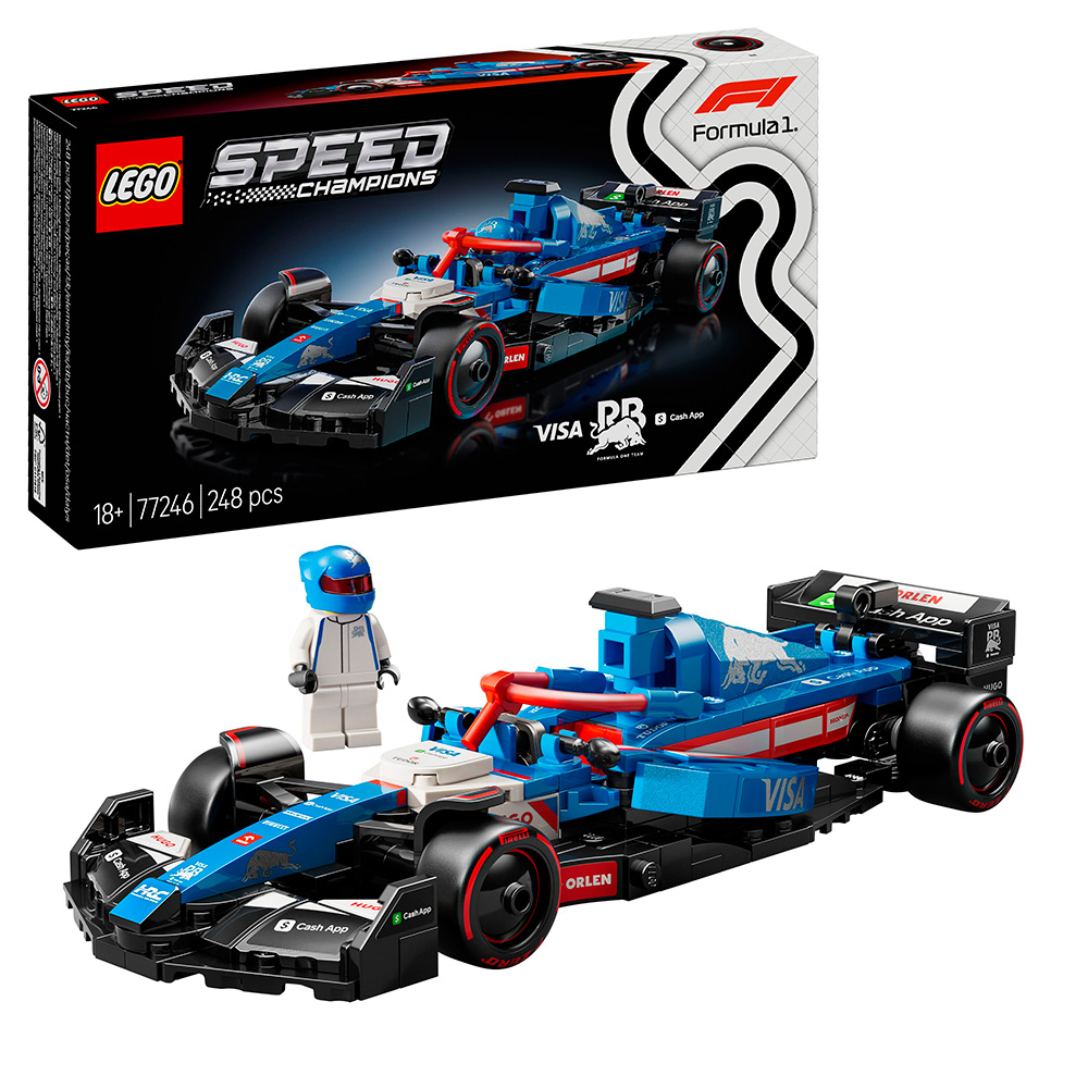 Автомобіль для перегонів F1® Visa Cash RB VCARB 01 лего speed champions 77246 Автомобіль для перегонів F1® Visa Cash RB VCARB 01