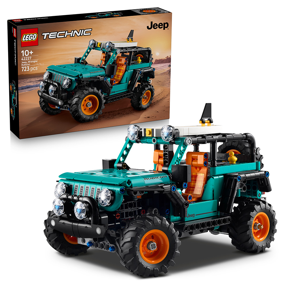 Позашляховик Jeep® Wrangler Rubicon lego technic 42227 Позашляховик Jeep® Wrangler Rubicon