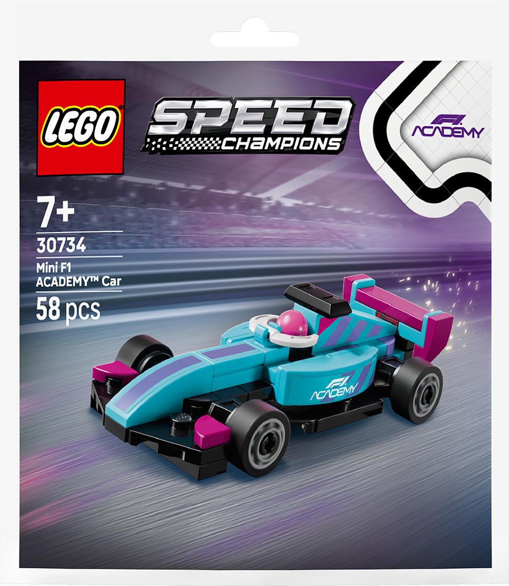 Мініавтомобіль F1 ACADEMY™ лего speed champions 30734 Мініавтомобіль F1 ACADEMY™