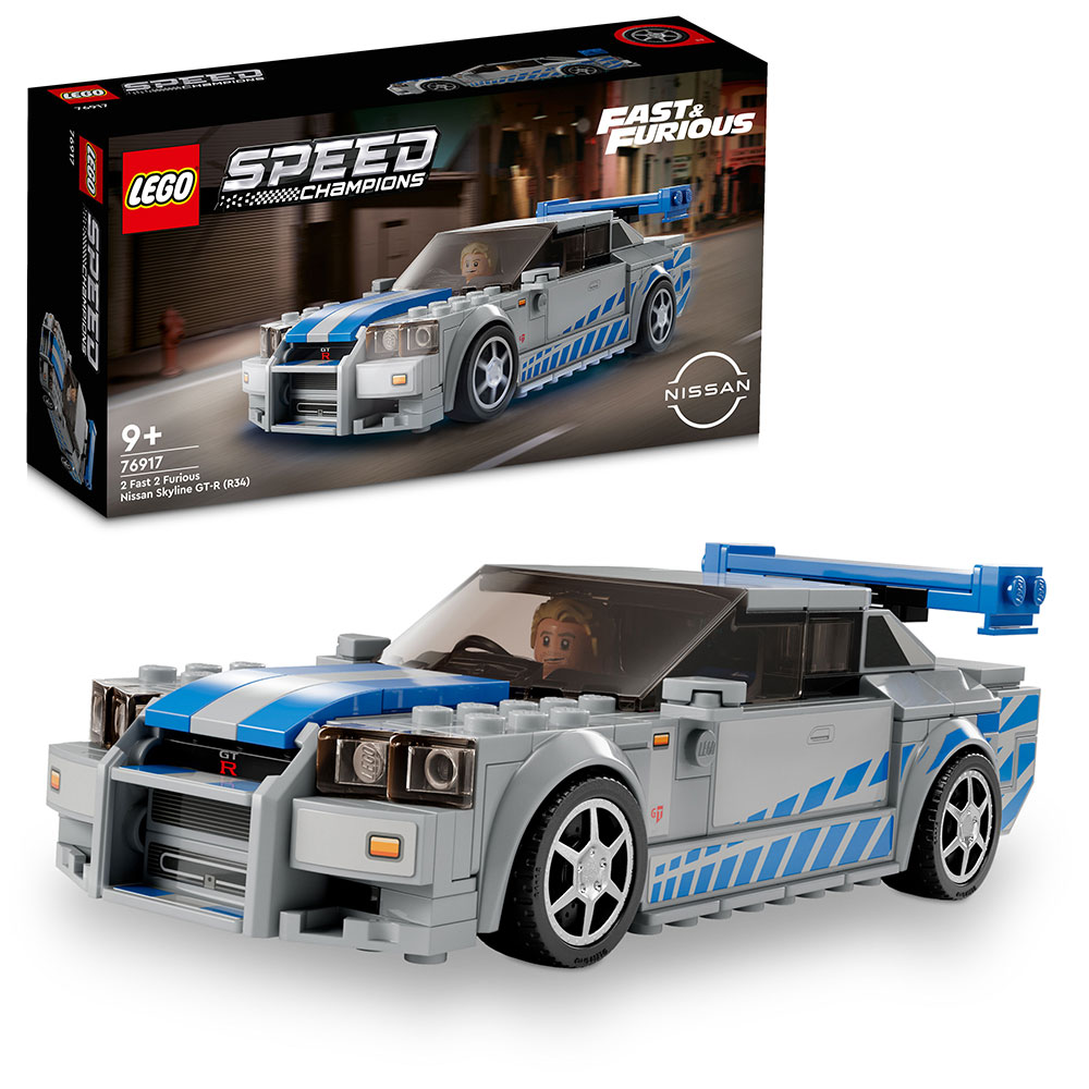���� speed champions 76917 ��������� ������ Nissan Skyline GT-R (R34)