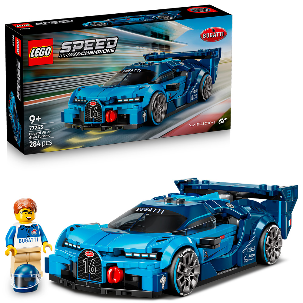 Спортивний автомобіль Bugatti Vision GT Hyper лего speed champions 77253 Спортивний автомобіль Bugatti Vision GT Hyper